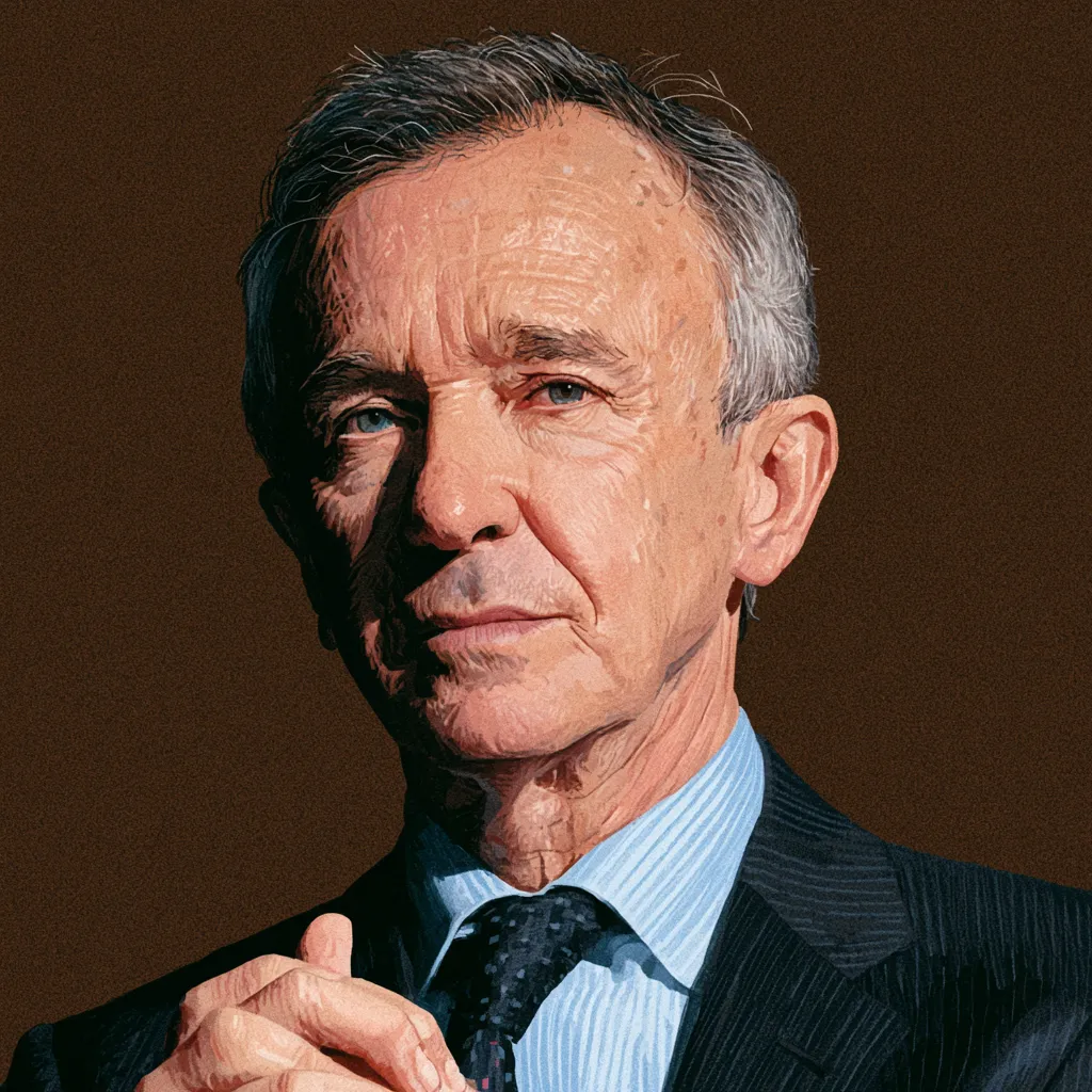 Portrait de Bernard Arnault