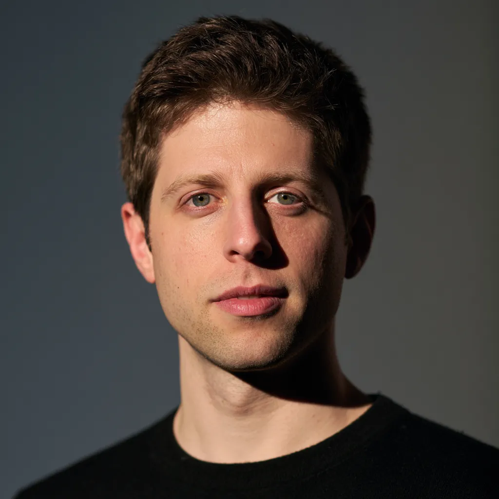 Portrait de Sam Altman